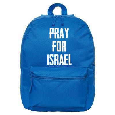 Pray For The Peace Of Jerusalem & Pray For Israel Pro Jewish 16 in Basic Backpack