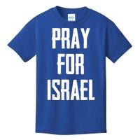 Pray For The Peace Of Jerusalem & Pray For Israel Pro Jewish Kids T-Shirt