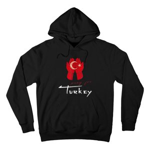 Pray For Turkey & Syria Flag Earthquake In Turkey Syria Hoodie