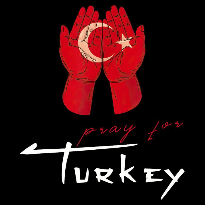 Pray For Turkey & Syria Flag Earthquake In Turkey Syria Impact Tech Backpack