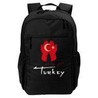 Pray For Turkey & Syria Flag Earthquake In Turkey Syria Daily Commute Backpack