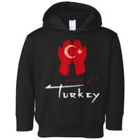 Pray For Turkey & Syria Flag Earthquake In Turkey Syria Toddler Hoodie