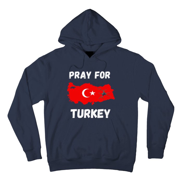 Pray For Turkey & Syria Flag Earthquake In Turkey Syria Love Hoodie