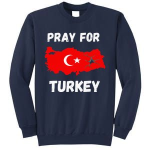 Pray For Turkey & Syria Flag Earthquake In Turkey Syria Love Sweatshirt