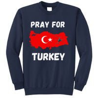 Pray For Turkey & Syria Flag Earthquake In Turkey Syria Love Sweatshirt