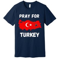 Pray For Turkey & Syria Flag Earthquake In Turkey Syria Love Premium T-Shirt