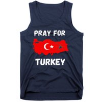 Pray For Turkey & Syria Flag Earthquake In Turkey Syria Love Tank Top