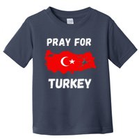 Pray For Turkey & Syria Flag Earthquake In Turkey Syria Love Toddler T-Shirt