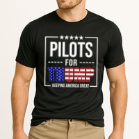 Pilots For Trump Keeping America First Cooling Performance Crew T-Shirt