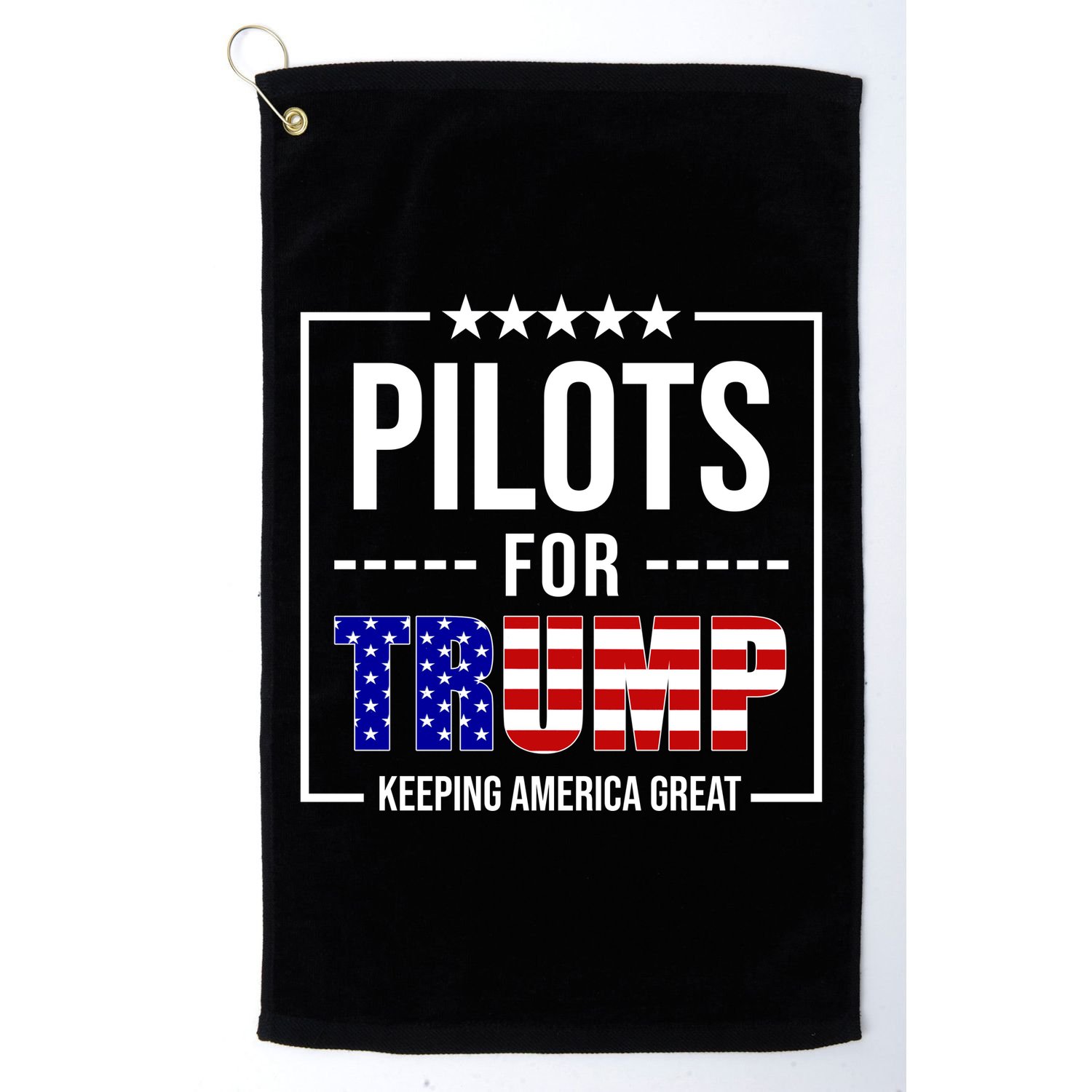 Pilots For Trump Keeping America First Golf Towel