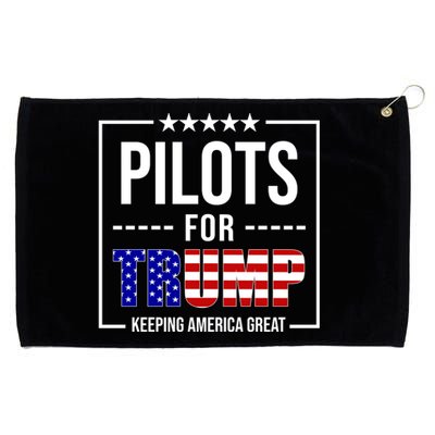 Pilots For Trump Keeping America First Grommeted Golf Towel