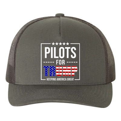 Pilots For Trump Keeping America First Yupoong Adult 5-Panel Trucker Hat