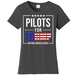 Pilots For Trump Keeping America First Women's T-Shirt