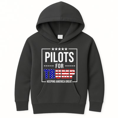 Pilots For Trump Keeping America First Kids Hoodie