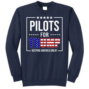 Pilots For Trump Keeping America First Sweatshirt