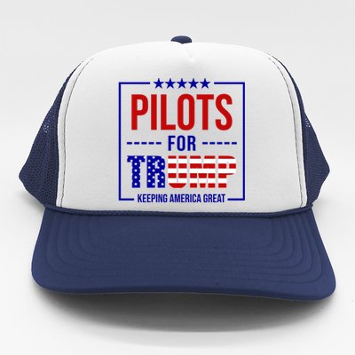 Pilots For Trump Keeping America First Trucker Hat