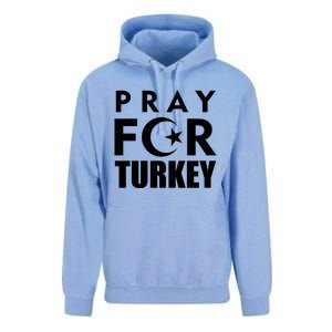 Pray For Turkey Pray For Türkiye I Stand With Turkey Flag Gift Unisex Surf Hoodie