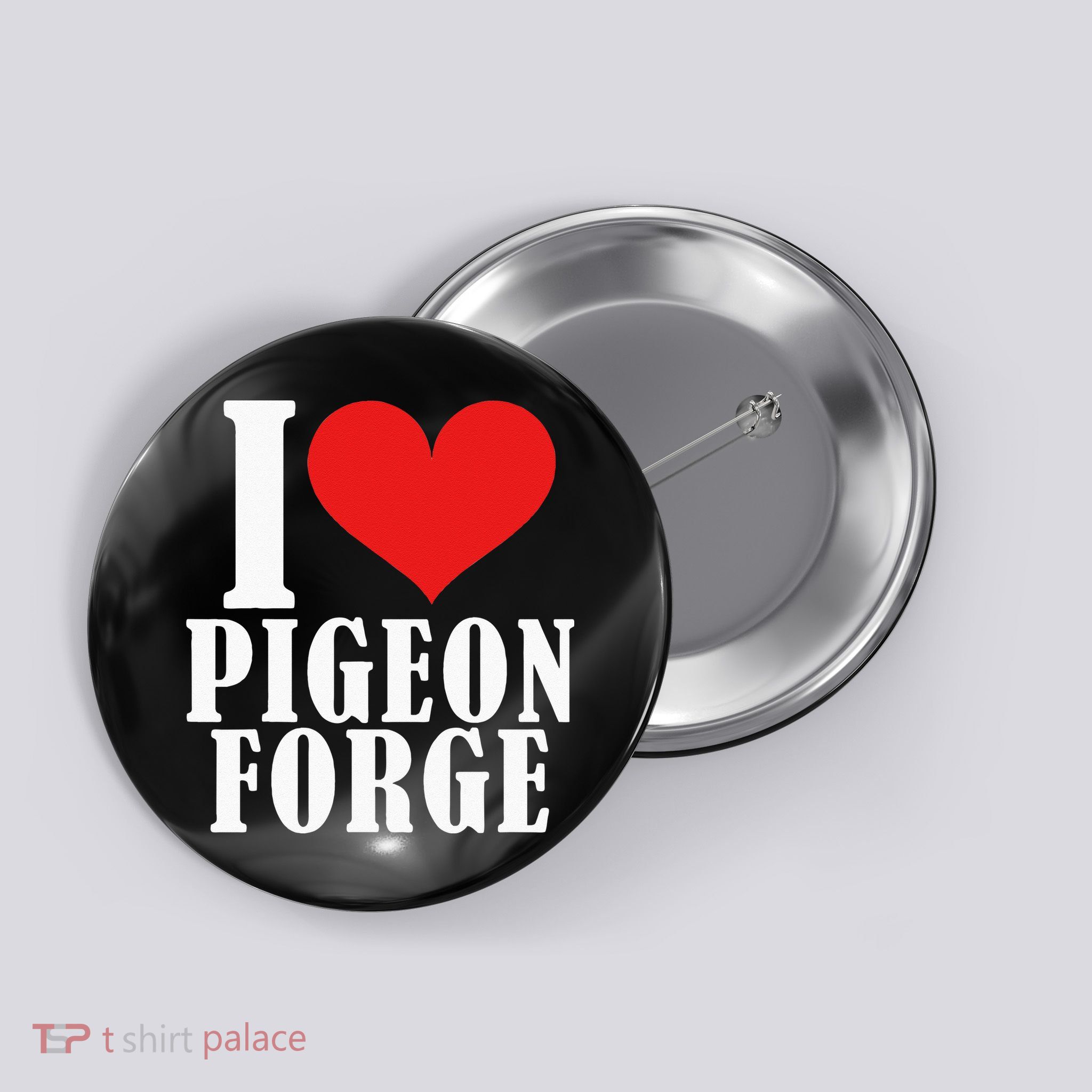 Pigeon Forge Tennessee Great Smoky Mountains National Park Button