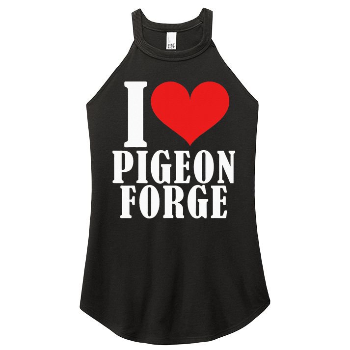Pigeon Forge Tennessee Great Smoky Mountains National Park Women's Perfect Tri Rocker Tank