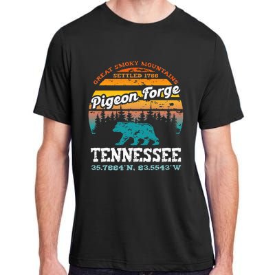 Pigeon Forge Tennessee Great Smoky Mountains Trip Gifts Adult ChromaSoft Performance T-Shirt