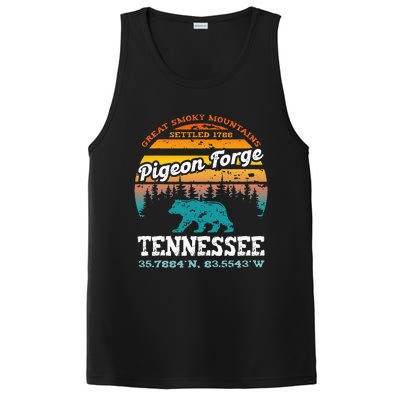 Pigeon Forge Tennessee Great Smoky Mountains Trip Gifts PosiCharge Competitor Tank