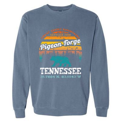 Pigeon Forge Tennessee Great Smoky Mountains Trip Gifts Garment-Dyed Sweatshirt