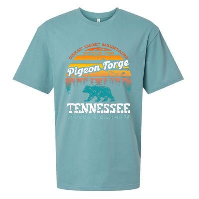 Pigeon Forge Tennessee Great Smoky Mountains Trip Gifts Sueded Cloud Jersey T-Shirt