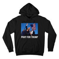 Pray For Trump Trump Shooter Trump Getting Shot Hoodie