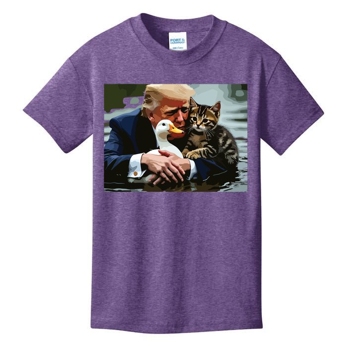 Pets For Trump Protect Our Pets Save Our Pets Kids T-Shirt