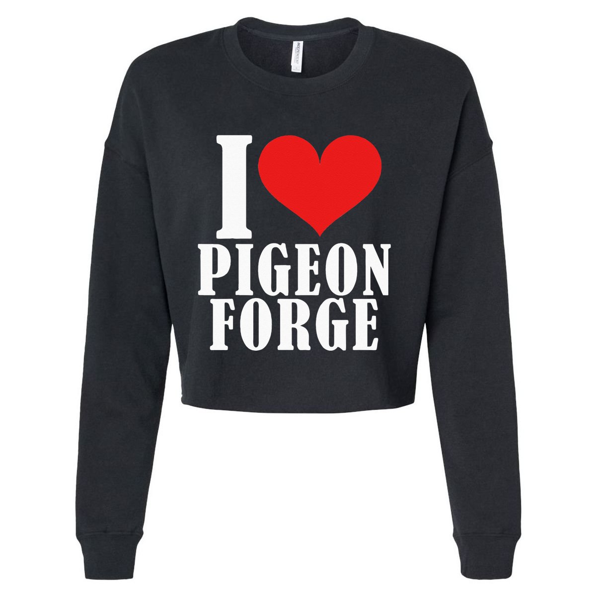 Pigeon Forge Tennessee Great Smoky Mountains National Park Cropped Pullover Crew