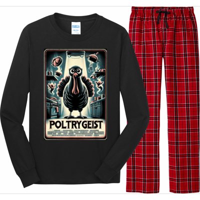 Poltrygeist Funny Thanksgiving Long Sleeve Pajama Set