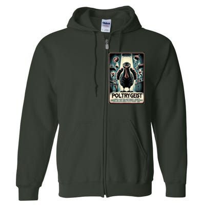 Poltrygeist Funny Thanksgiving Full Zip Hoodie