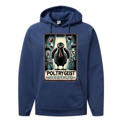 Poltrygeist Funny Thanksgiving Performance Fleece Hoodie