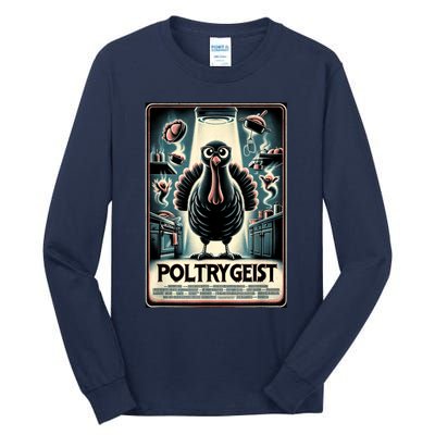 Poltrygeist Funny Thanksgiving Tall Long Sleeve T-Shirt