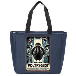 Poltrygeist Funny Thanksgiving Zip Tote Bag