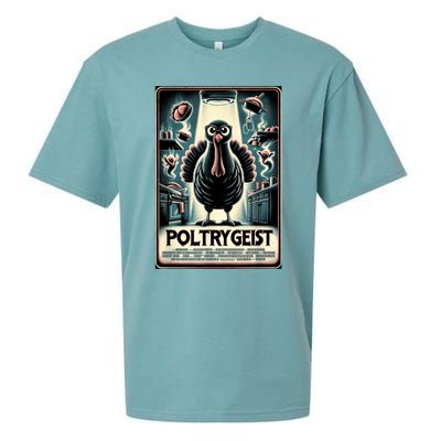 Poltrygeist Funny Thanksgiving Sueded Cloud Jersey T-Shirt