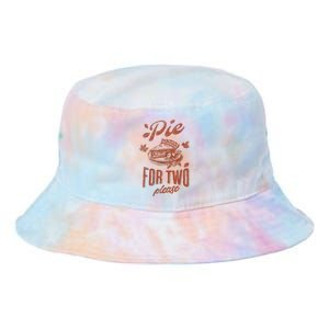 Pie For Two Please Thanksgiving Pregnancy Announcement Tie Dye Newport Bucket Hat