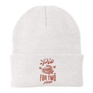 Pie For Two Please Thanksgiving Pregnancy Announcement Knit Cap Winter Beanie