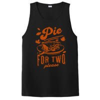 Pie For Two Please Fall Vibes Thanksgiving Pregnancy Reveal PosiCharge Competitor Tank