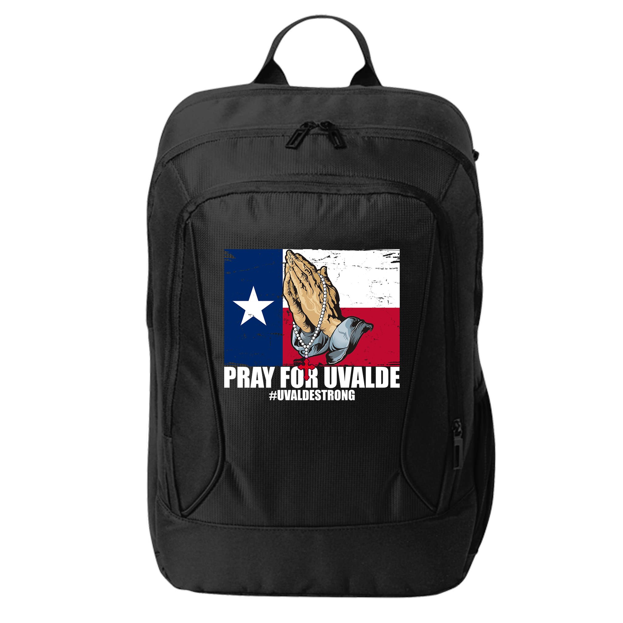 Pray For Uvalde Texas Strong City Backpack