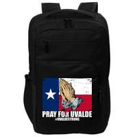 Pray For Uvalde Texas Strong Impact Tech Backpack