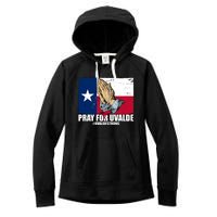 Pray For Uvalde Texas Strong Women's Fleece Hoodie