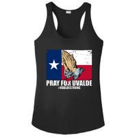 Pray For Uvalde Texas Strong Ladies PosiCharge Competitor Racerback Tank