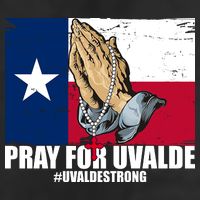 Pray For Uvalde Texas Strong Golf Towel