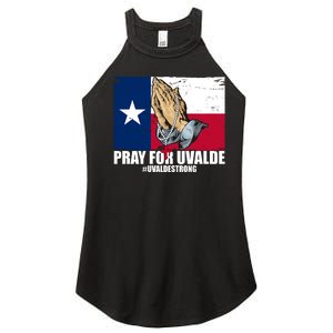 Pray For Uvalde Texas Strong Women's Perfect Tri Rocker Tank