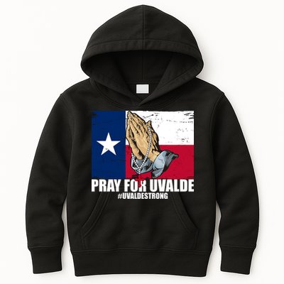 Pray For Uvalde Texas Strong Kids Hoodie