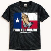 Pray For Uvalde Texas Strong Kids Tie-Dye T-Shirt