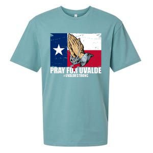 Pray For Uvalde Texas Strong Sueded Cloud Jersey T-Shirt