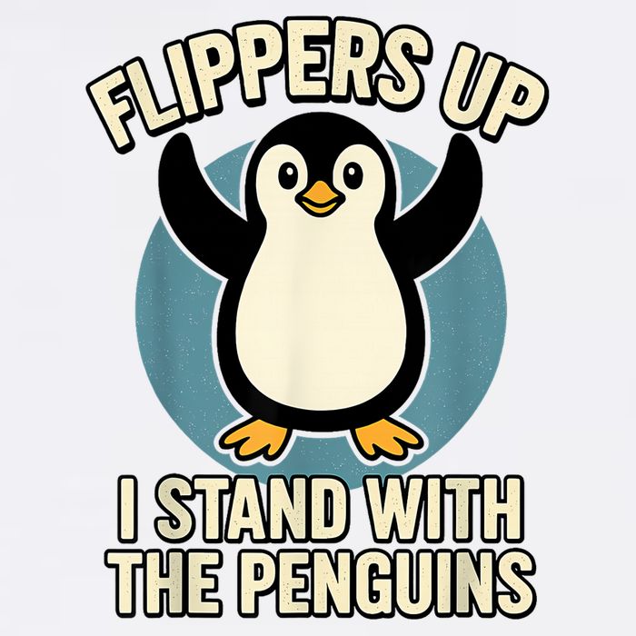  Penguin Flippers Up I Stand With The Penguins T-Shirt