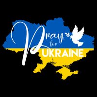Pray For Ukraine Dove Backpack